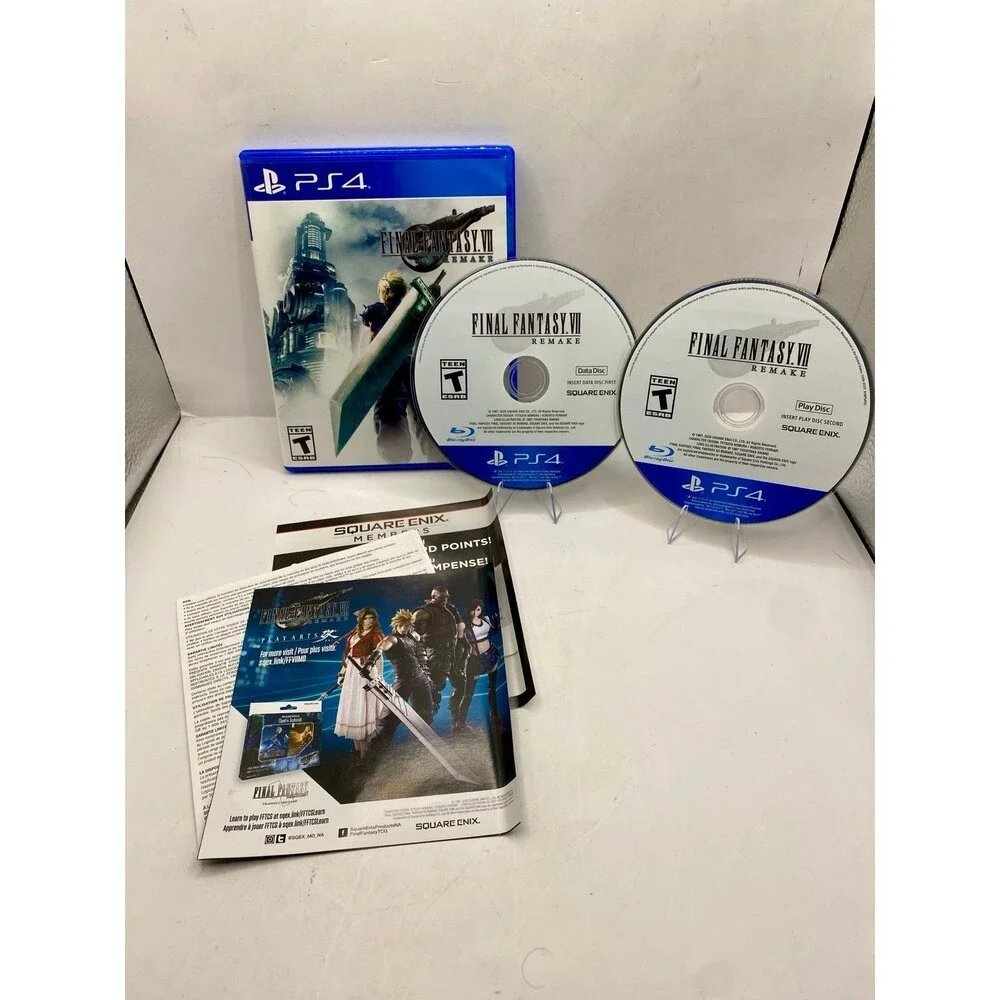 Final Fantasy VII: Remake Sony PlayStation 4 PS4 CIB Complete